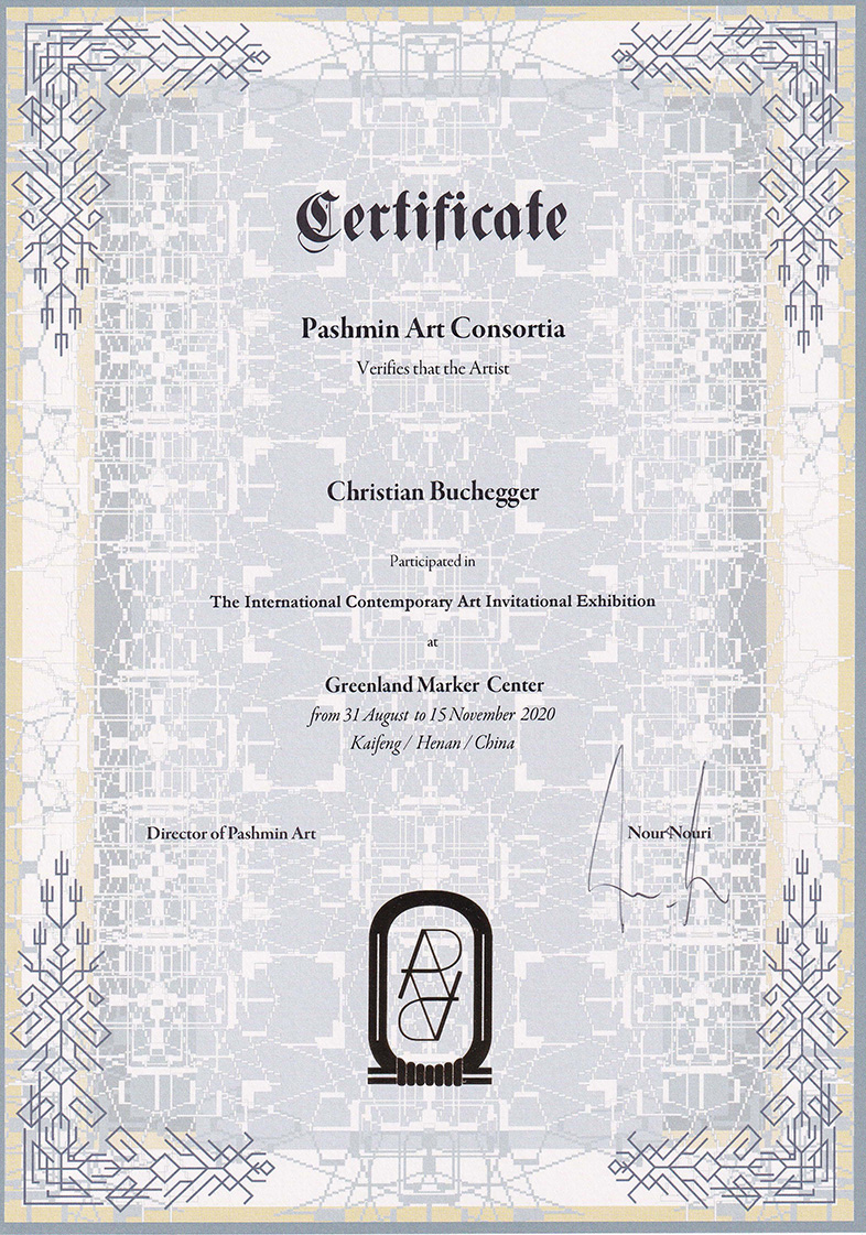Certificate Kaifeng